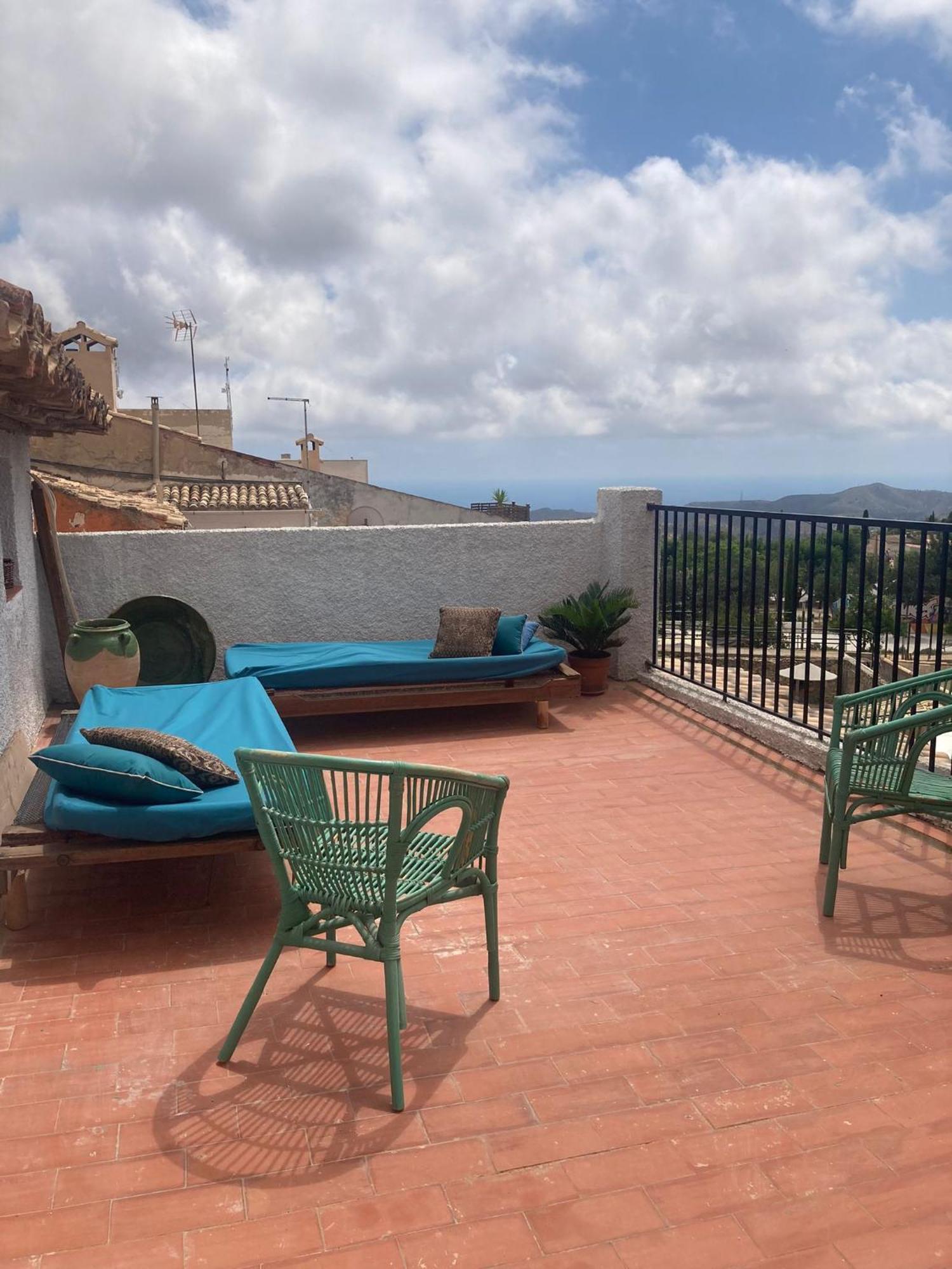 הוילה Aigues Casa Clara Pueblo, Mar Y Montana מראה חיצוני תמונה